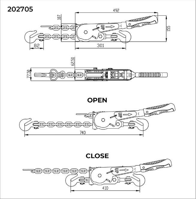 MaxiBinder (AusBinder) V3 With Swivel Head