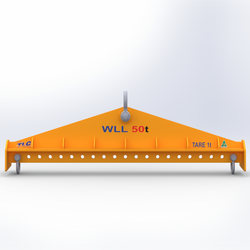 50T x 3500mm Multihole Lifting Beam
