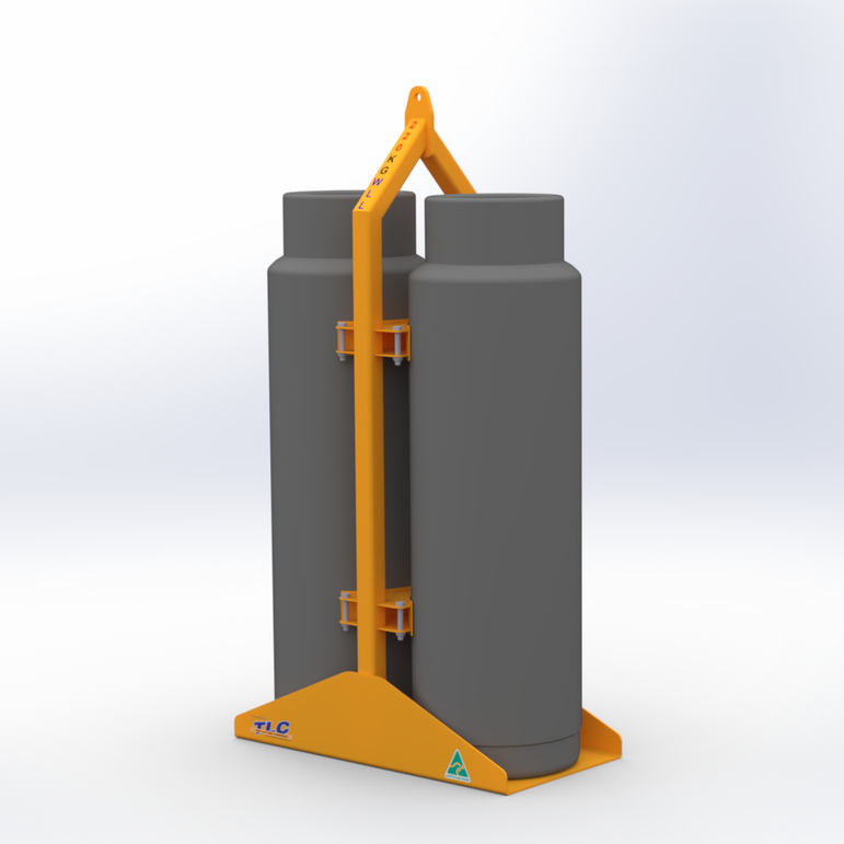 220kg Heavy Duty Propane Bottle Frame
