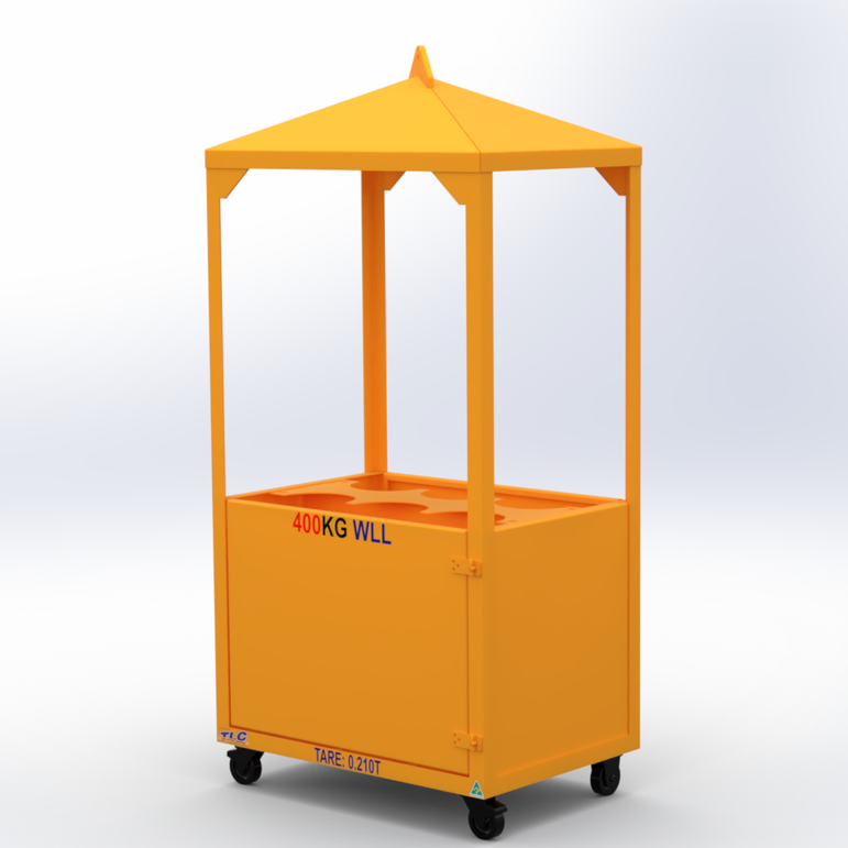 400kg 6x G Size Gas Bottle Cage