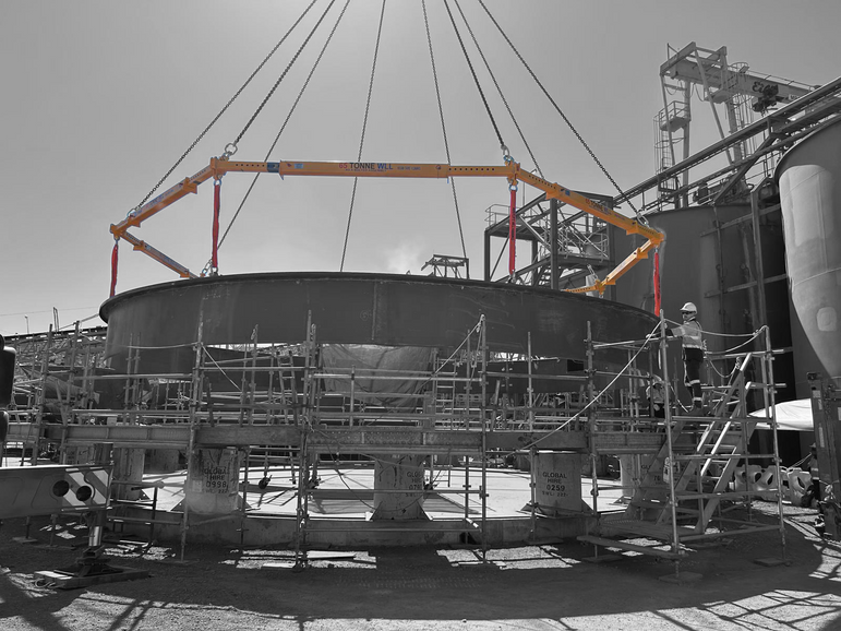 65T Tank Lifting Frame