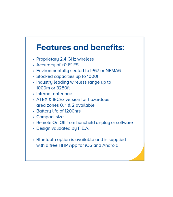 Straightpoint Wireless Compression Loadcell - Loadsafe
