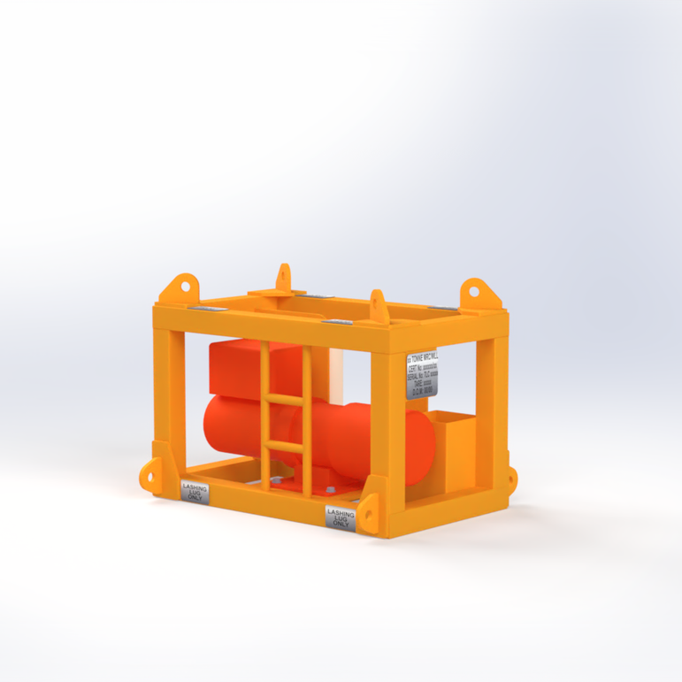 300kg Aluminium Winch Frame (GRV) TLC