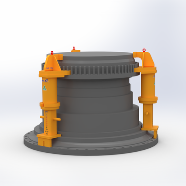 830E-5 Wheel Motor Jacking System