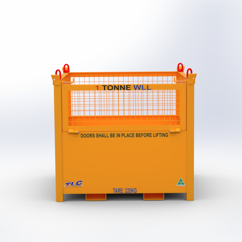 1T Drop Door Cage
