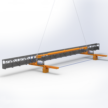 25T Bridge Lift Counterweight Beam Assembly