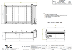 Self Driven Slitting Table