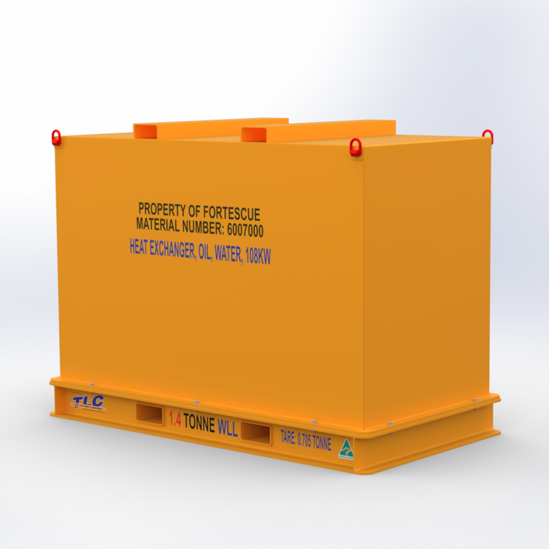 1.4T Plate Heat Exchanger Unit Transport Box