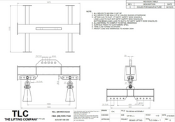 1T Tri Lifting Beam and Transport Frame