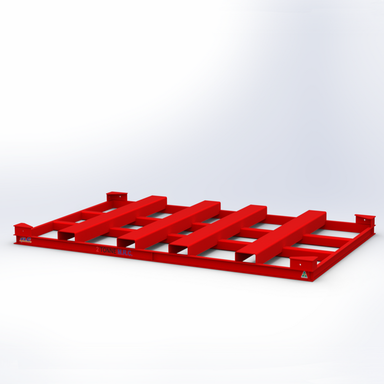 Flaking Guide Transport Skid