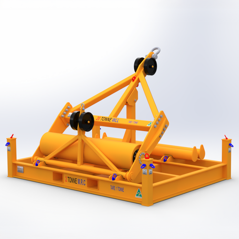 20T Flaking Roller And Transport Frame
