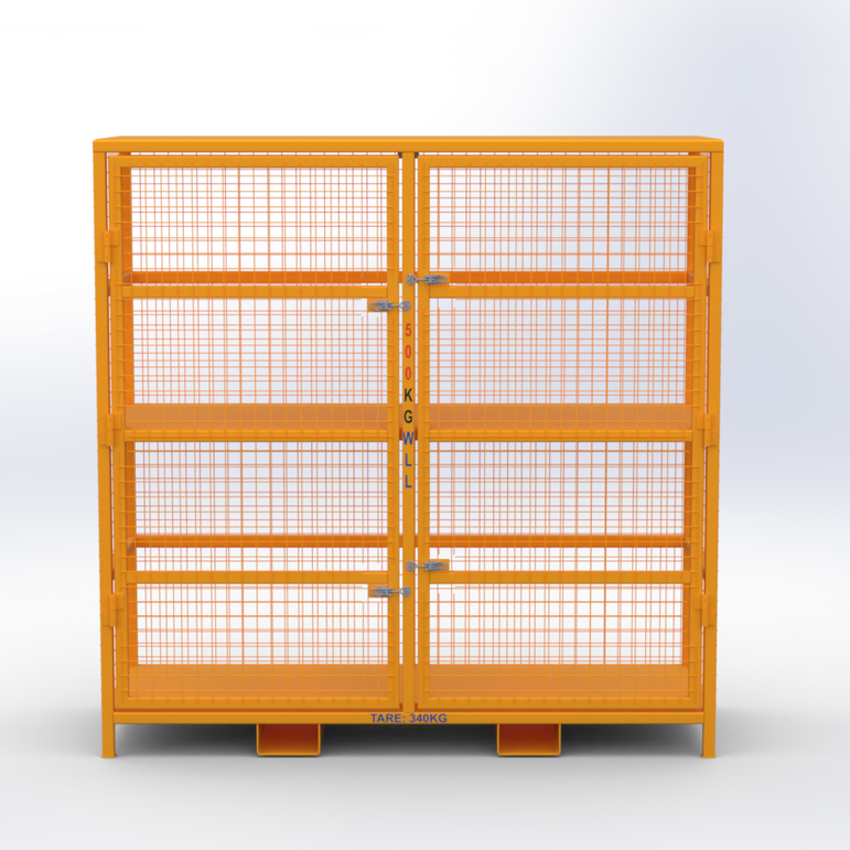 500kg Gas Cylinder Storage Cage