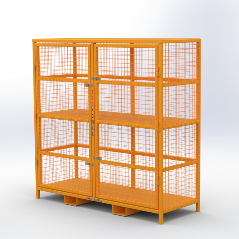 500kg Gas Cylinder Storage Cage