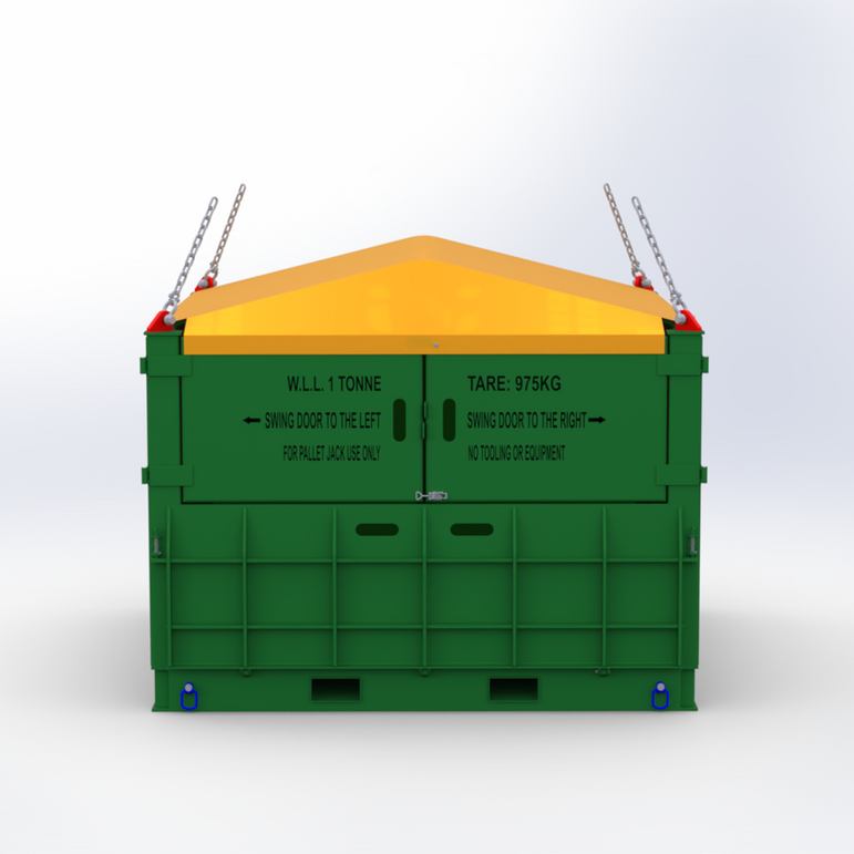 1T Pallet Jack Lifting Cage