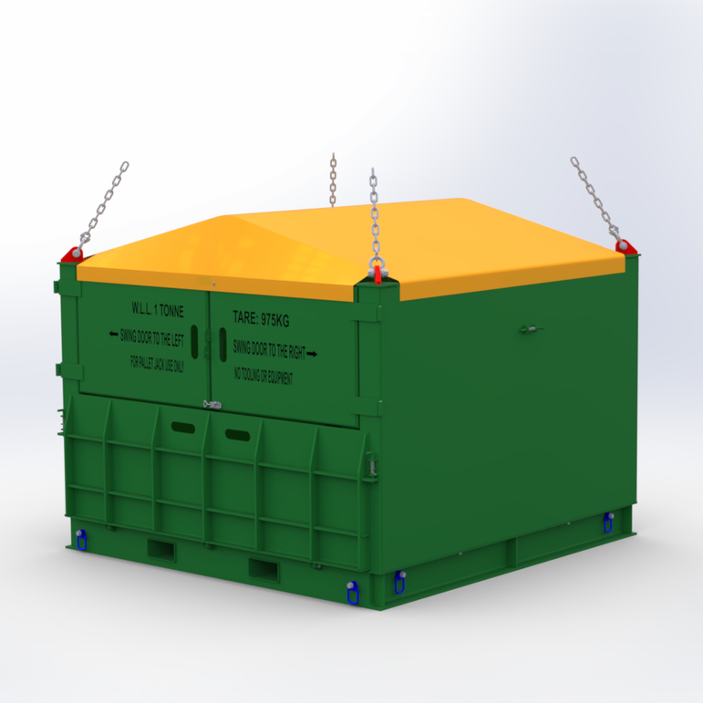 1T Pallet Jack Lifting Cage