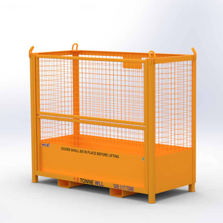 1.5T Goods Cage With Slide Out Door