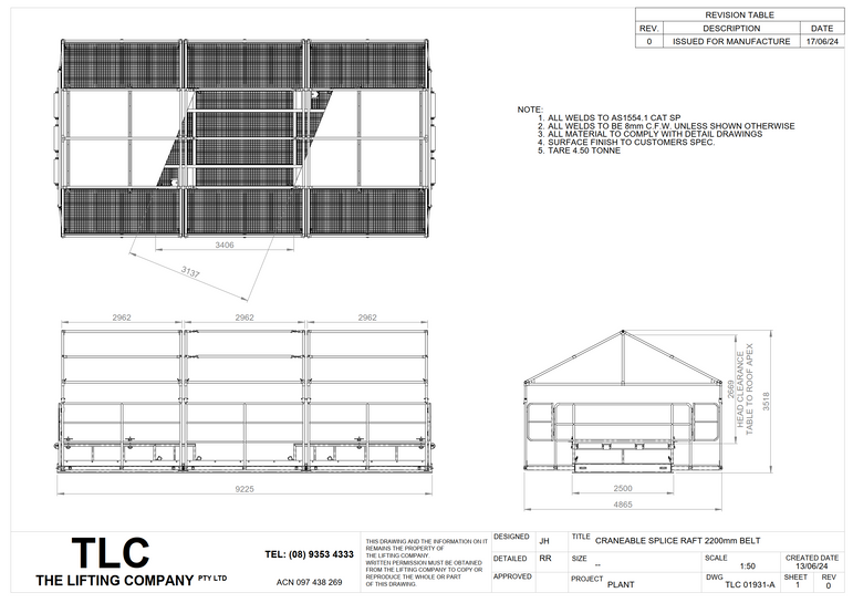 System Splice Raft (2200mm)