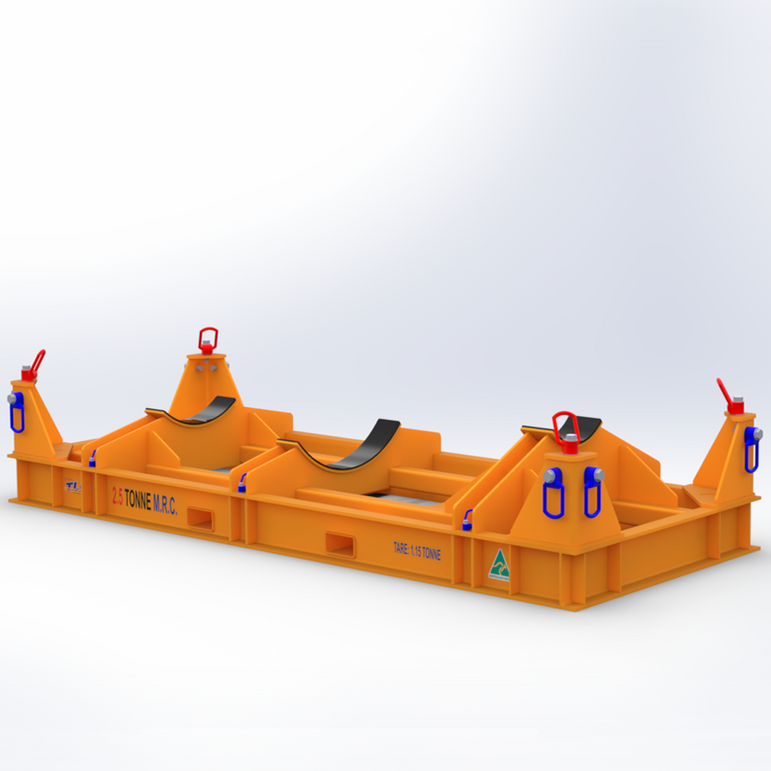 2.5T Burrup Pump Transport Frame Assmebly