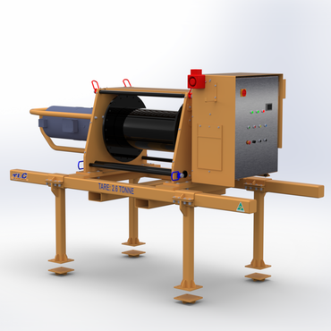 10T Skid/Stringer Winch