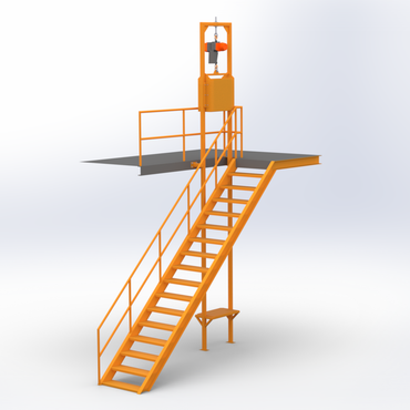 50kg Mezzanine Dumb Waiter
