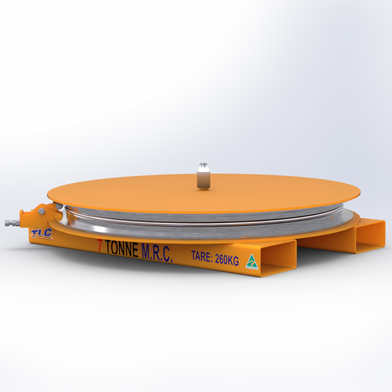 7T M.R.C. Wire Rope Turn Table with Brake