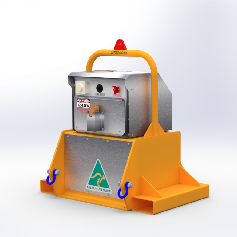 7T Line Pull DC Winch Trolley