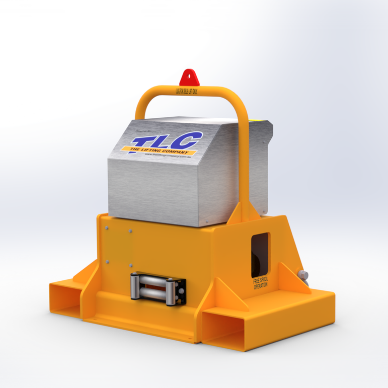 7T Line Pull DC Winch Trolley