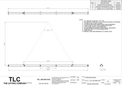 2T 8m Spreader Beam