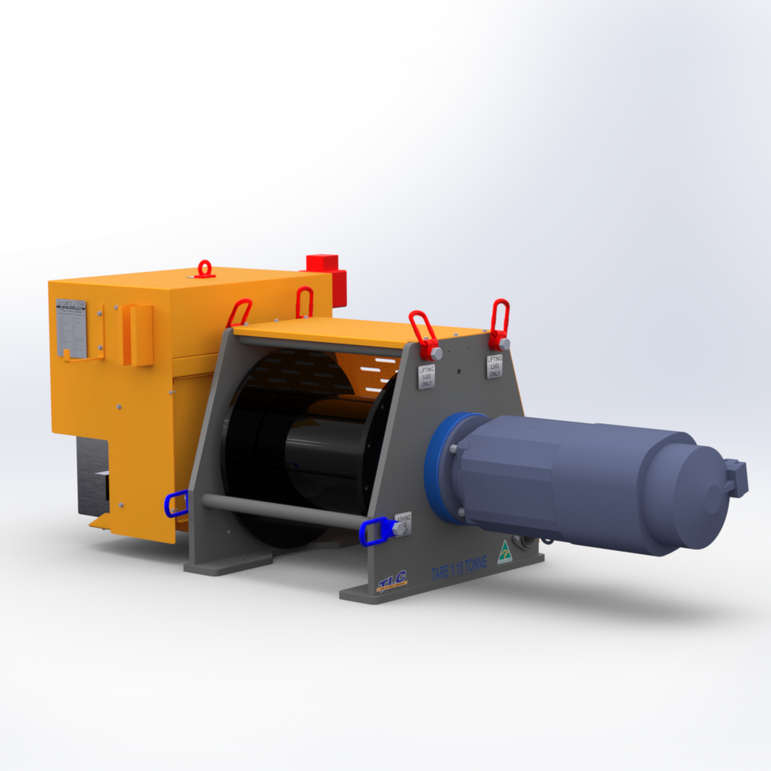 2.2T Foot Mounted Winch