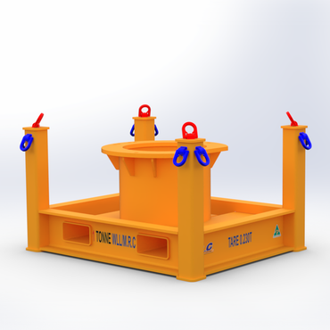 1T Slew Drive Transport Frame