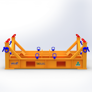 3T Abon 250kW Gearbox Transport Frame