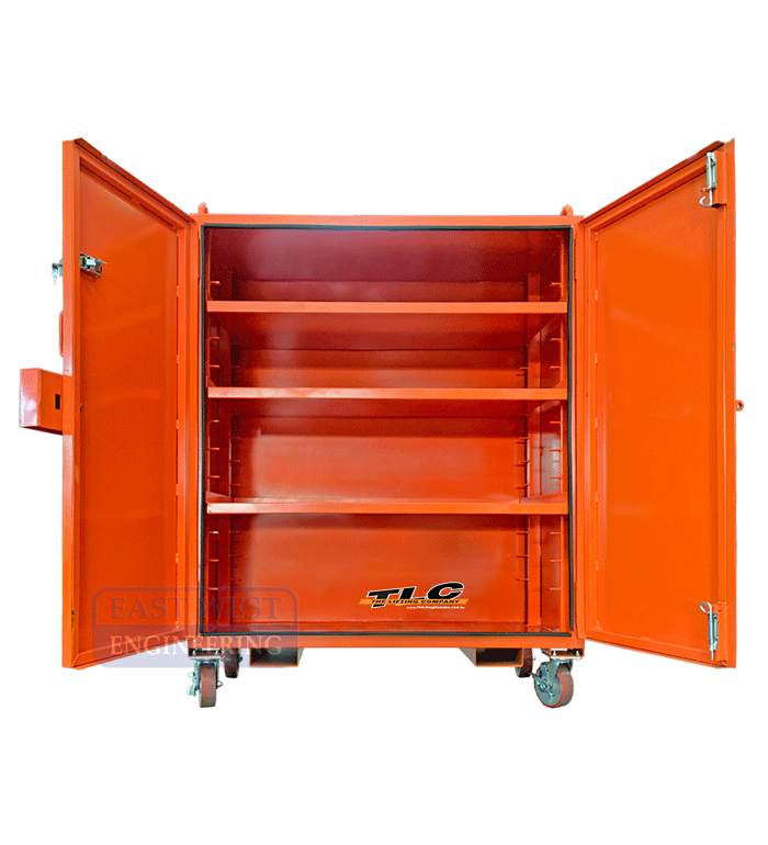 BJL16 Site Tool Cabinet - DBL Door