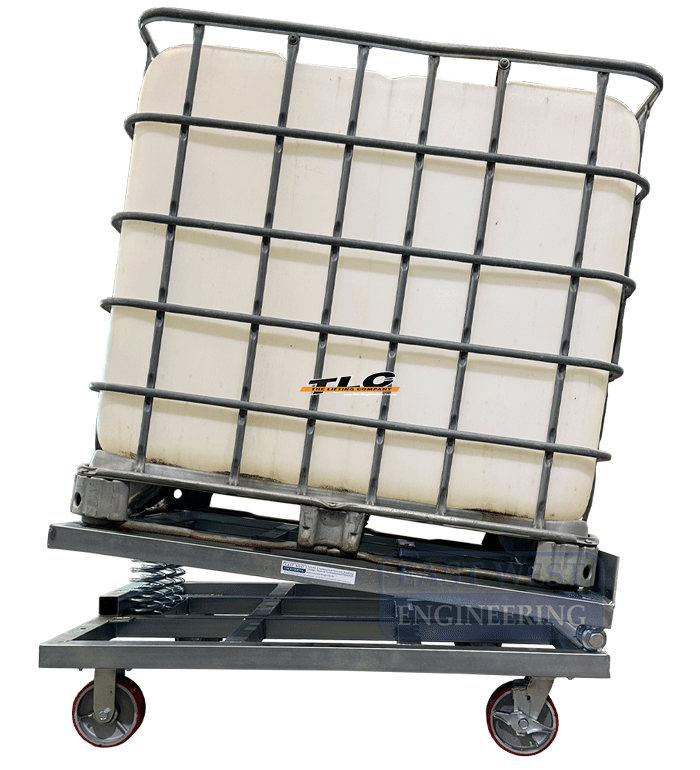 BTS10-W IBC Tilter - wheels