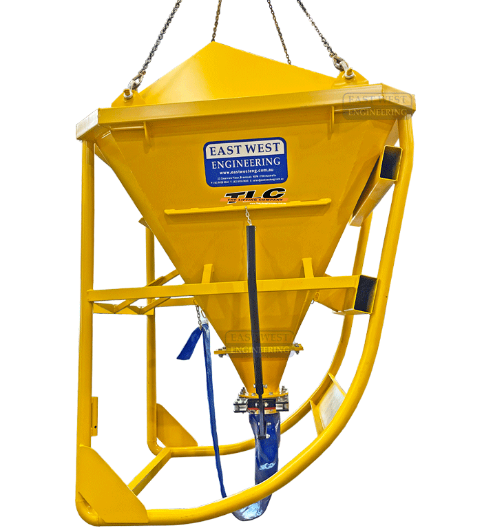 CKROF (SV) Concrete Kibble Laydown - Slide Valve