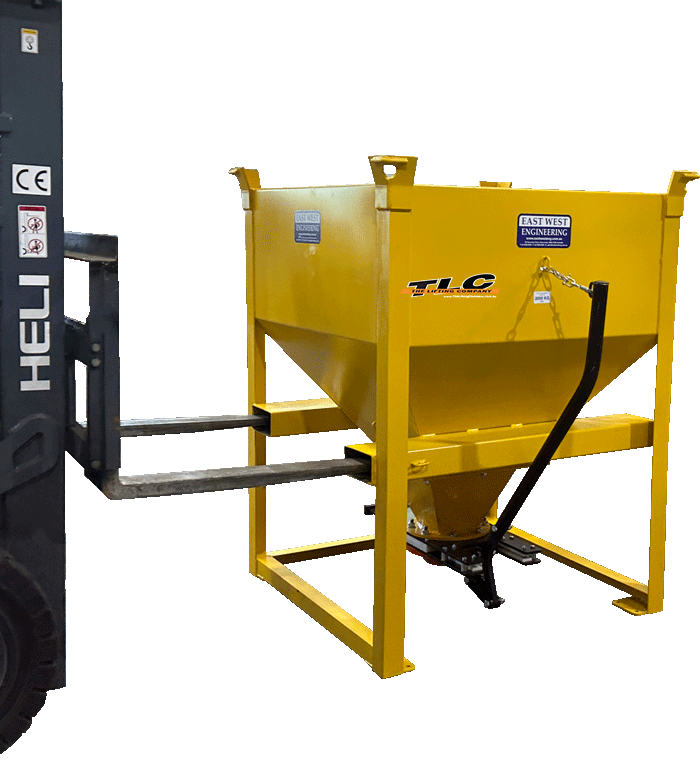 HBF Hopper Bin - Slide Valve