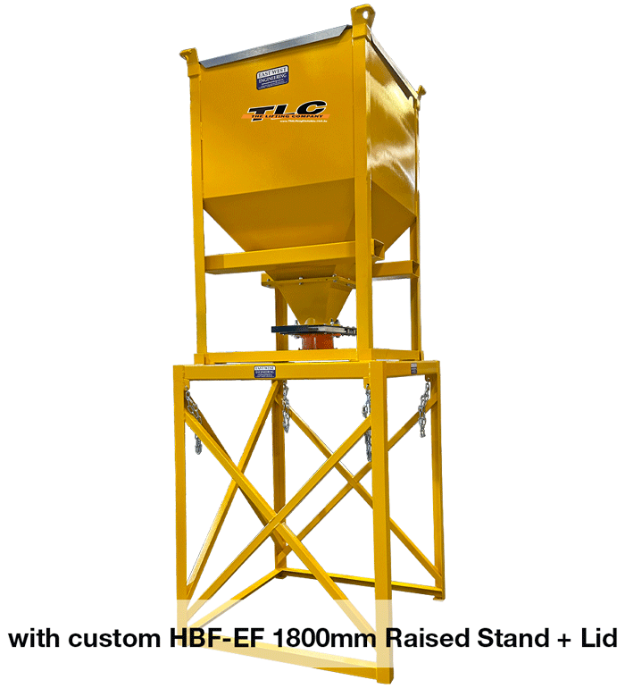 HBF Hopper Bin - Slide Valve