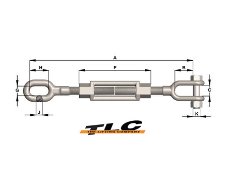 Clevis & Eye Turnbuckles