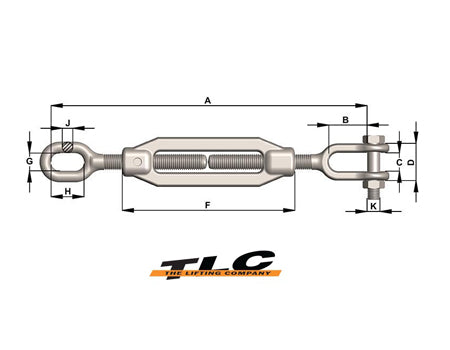 Clevis & Eye Turnbuckles