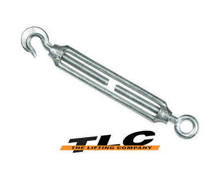 Turnbuckle Commercial Hook/Eye Cast Steel
