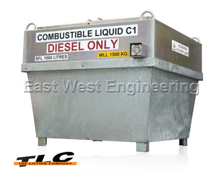 DC125 Diesel Fuel Transfer Tank & Enclosure