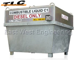 DC125 Diesel Fuel Transfer Tank & Enclosure