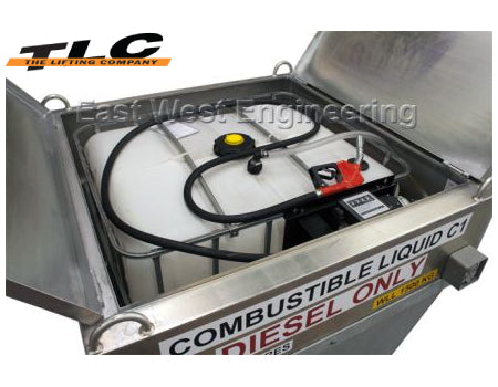 DC125 Diesel Fuel Transfer Tank & Enclosure