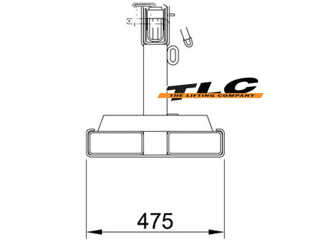 FJCS25 Fixed Jib Short – 2.5T
