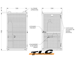 GB-CM2 Gas Cylinder Cage
