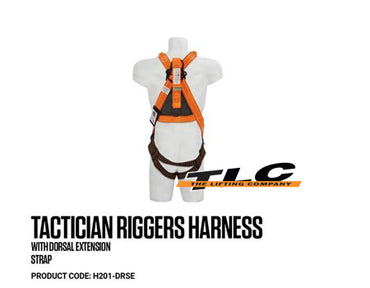 Tactician Riggers Harness With Dorsal Extension Strap