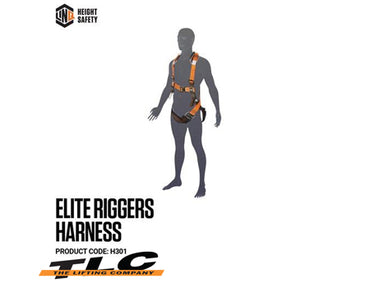 Elite Riggers Harness - Standard (M - L) cw Harness Bag (NBHAR)