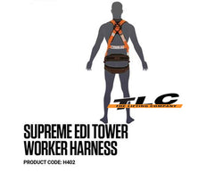 Supreme Edi Tower Worker Harness - Standard (M - L) CW Harness Bag (NBHAR)