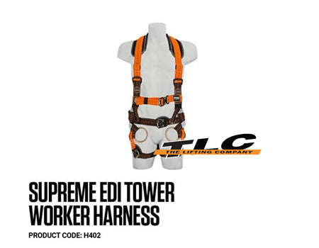 Supreme Edi Tower Worker Harness - Standard (M - L) CW Harness Bag (NBHAR)
