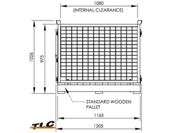 PCT-02 Timber Pallet Cage