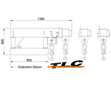 SFJCS100 Fixed Jib Short – 10T